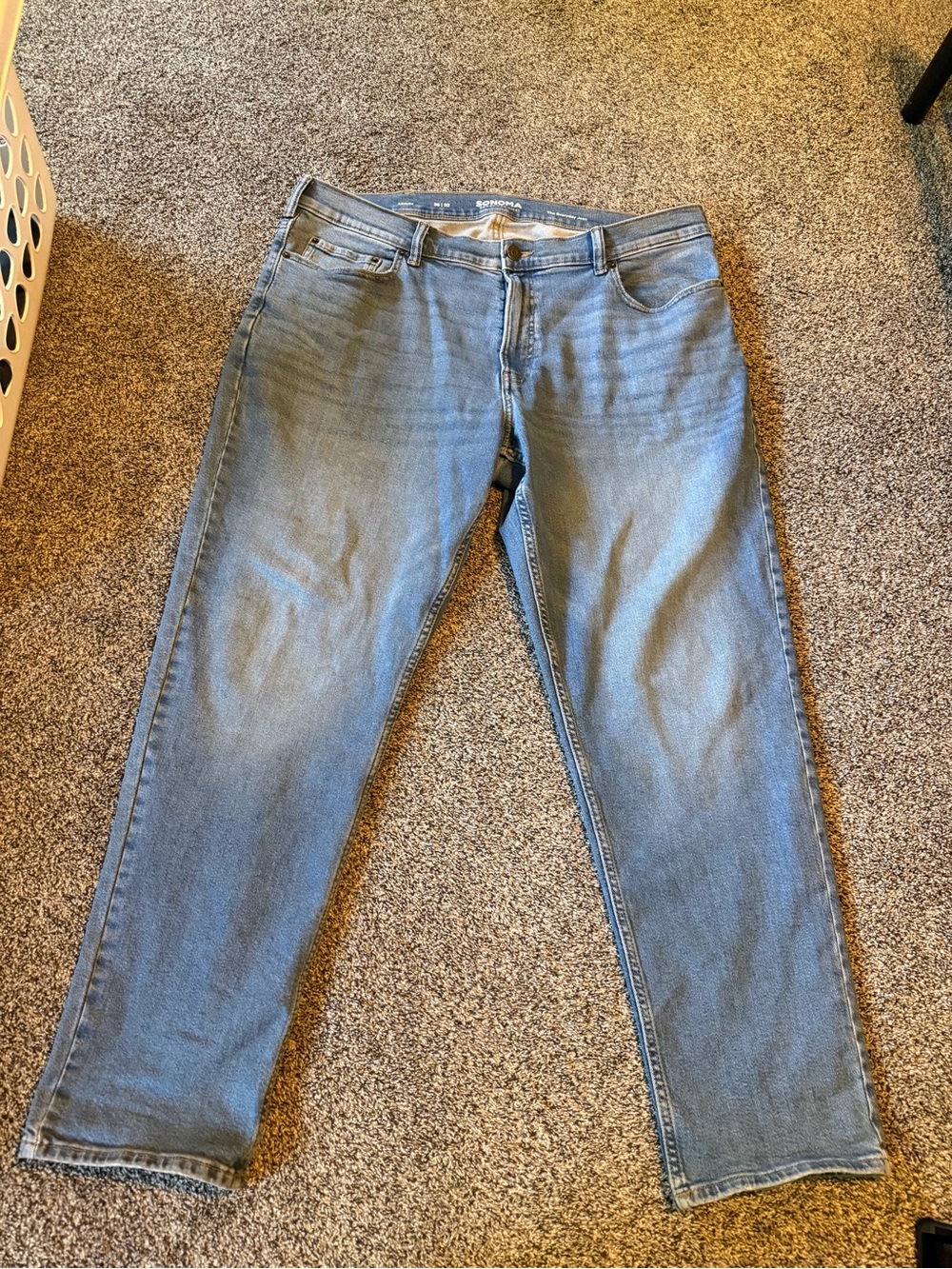 Sonoma Light Blue Straight-Leg Jeans